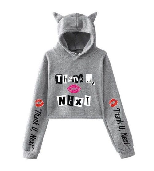 Ariana Grande Cropped Hoodie #14