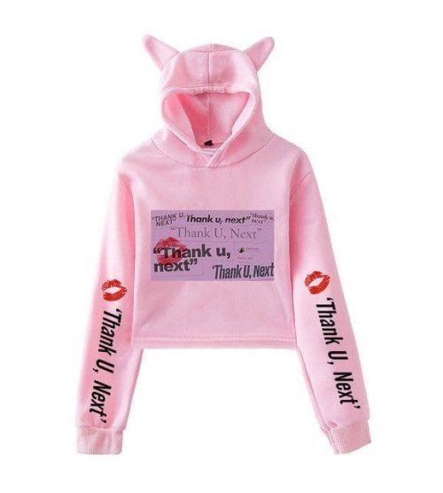 Ariana Grande Cropped Hoodie #15