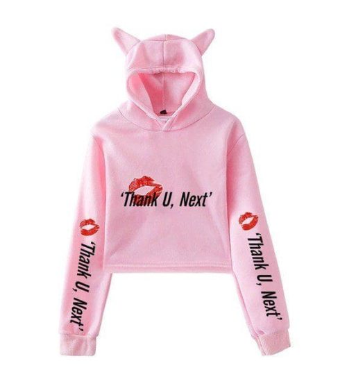 Ariana Grande Cropped Hoodie #17