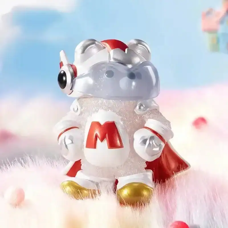 Ariana Grande merch collectible figure in a colorful, whimsical setting with a futuristic, playful design.