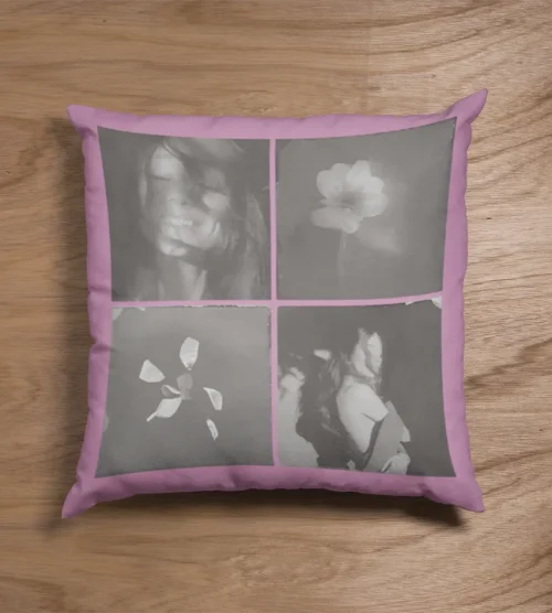 Ariana Grande Petal Collage Pillow Case