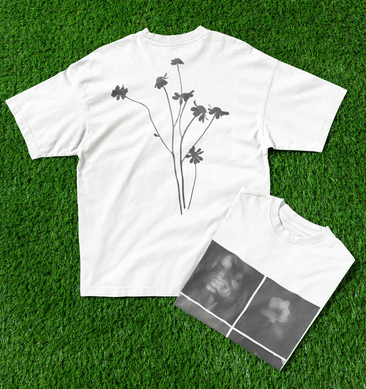 Ariana Grande Petal Collage T-Shirt