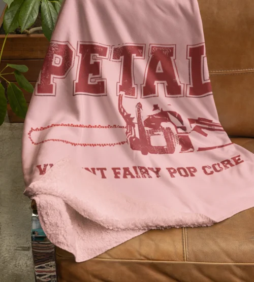 Ariana Grande Petal Chainsaw Blanket