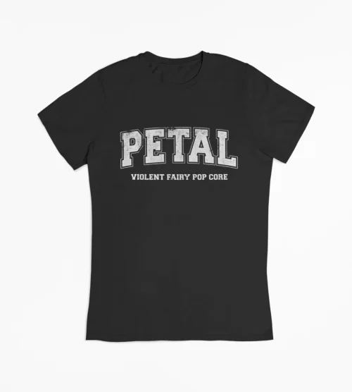 Ariana Grande Petal Varsity Black T-Shirt