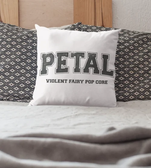 Ariana Grande Petal Varsity White Pillow Case