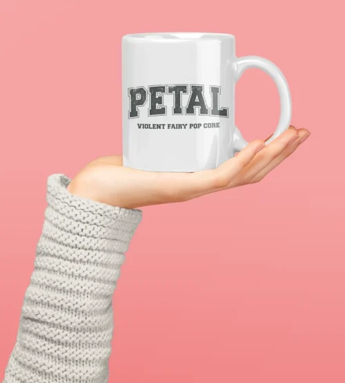 Ariana Grande Petal Varsity White Mug