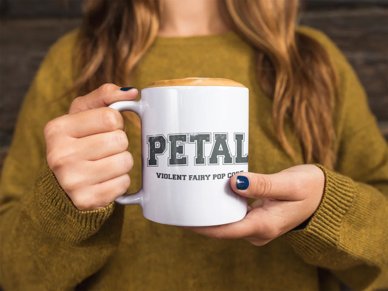 Ariana Grande Petal Varsity White Mug - Image 2